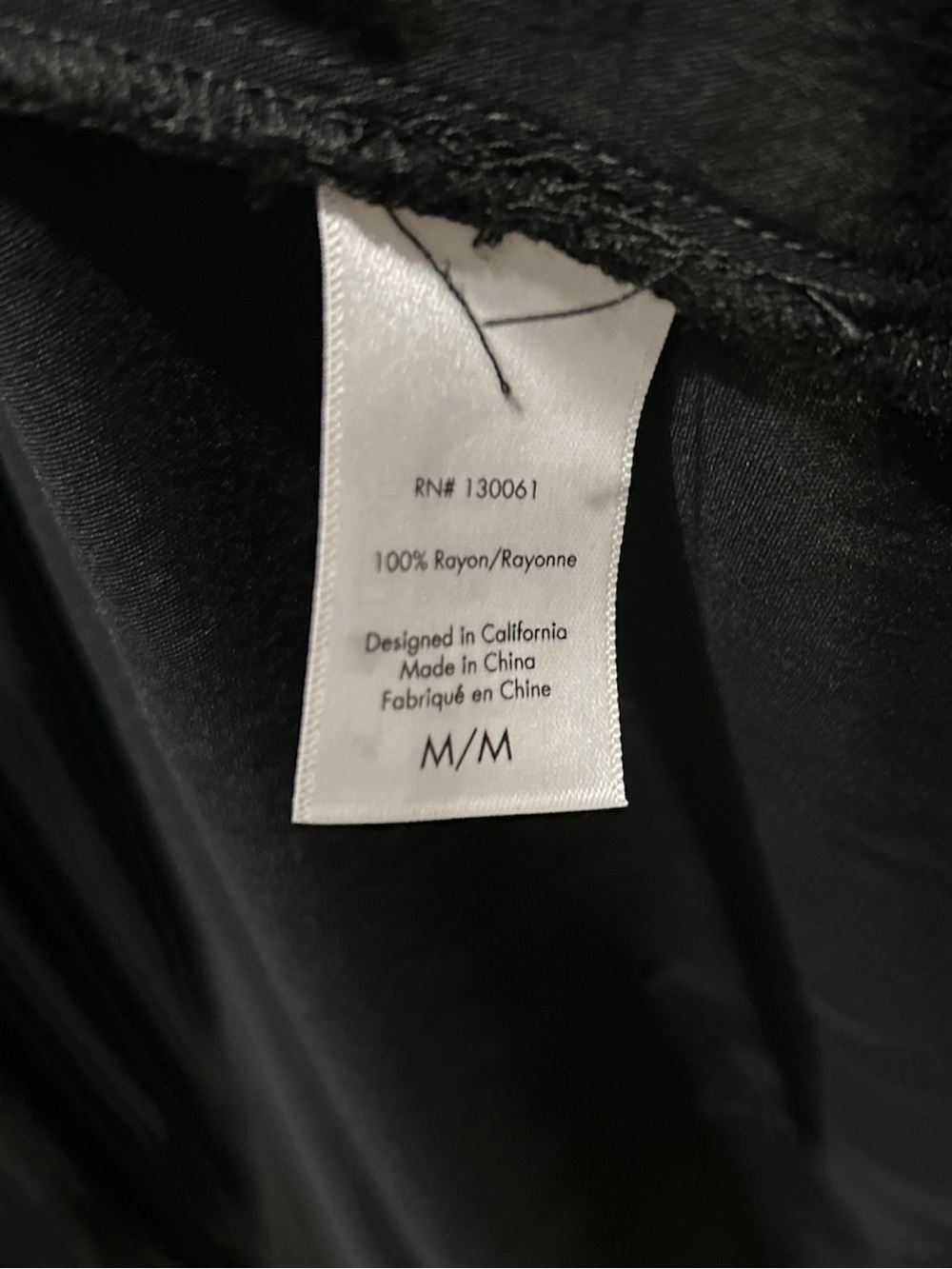 L*Space Emma Swim Cover-Up Black Maxi Dress with High Side Slit Size Medium NWT - Picture 7 of 9